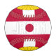 Drapeau japonais et blason patriotique