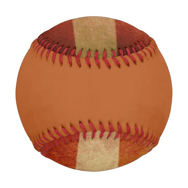 Balle De Baseball Drapeau Lettonie (Dos)