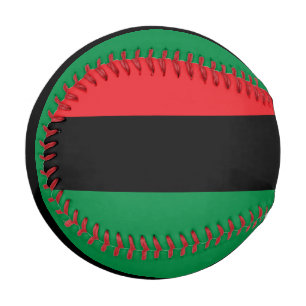 Balle De Baseball Drapeau panafricain