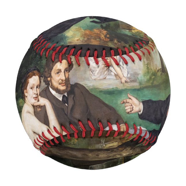 Balle De Baseball Edouard Manet - Déjeuner sur l'herbe (Devant)