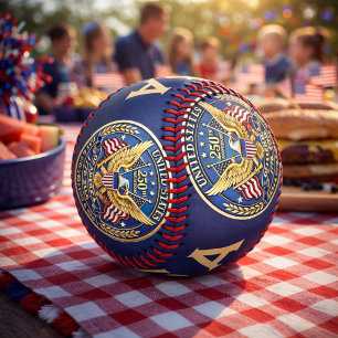 Balle De Baseball Emblème de l'aigle et de la liberté pour le 250e a