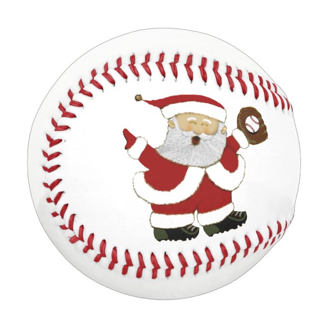 Balle De Baseball Ensemble de Noël de baseball (Devant Gauche)