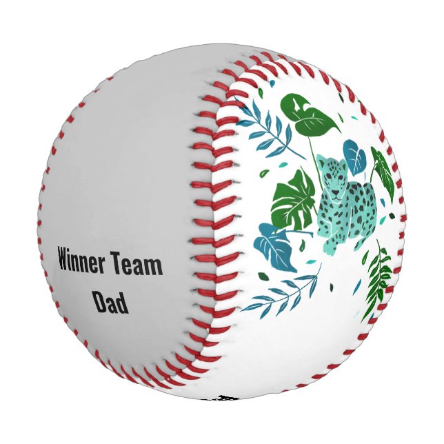 Balle De Baseball Équipe gagnante Papa (Angle)
