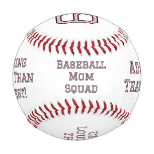 Balle De Baseball Équipe personnalisée de maman de baseball, Basebal