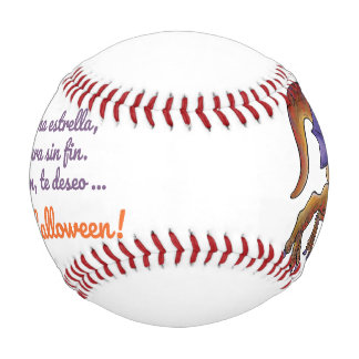 Balle De Baseball ESPAGNOL Halloween Dinosaure de baseball parti