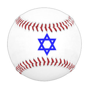 Balle De Baseball ✡︎ Étoile juive de David