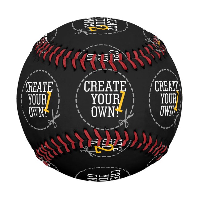 Balle De Baseball Faites votre propre en deux étapes faciles pour de (Devant)