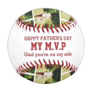Balle De Baseball FÊTE DES PÈRES Mon PVM Sur Mon Côté Photo Personna