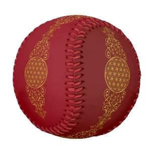 Balle De Baseball Fleur de vie / Blume des Lebens - vintage XI