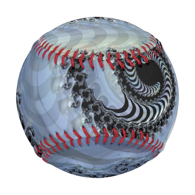 Balle De Baseball Fractal Spiral Elegance Baseball (Devant)