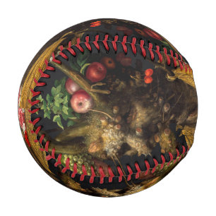 Balle De Baseball Giuseppe Arcimboldo - Quatre saisons en une tête
