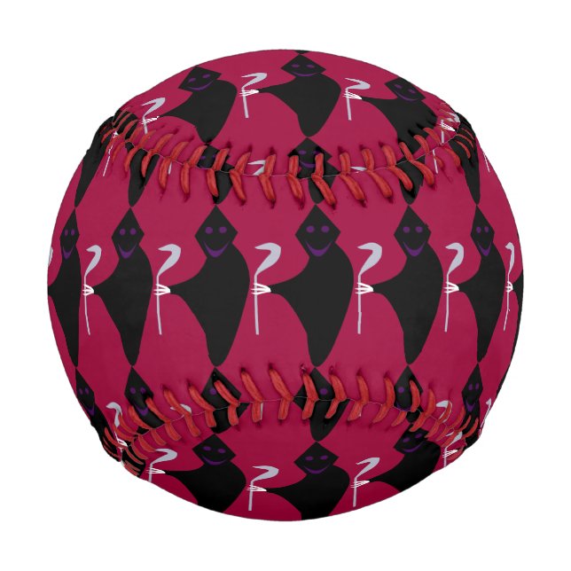 Balle De Baseball Grim Reaper Halloween Baseball (Devant)