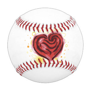 Balle De Baseball Heart Baseball