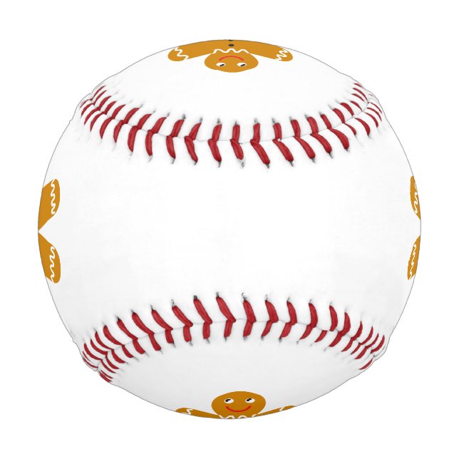 Balle De Baseball Homme de pain d'épices (Dos)