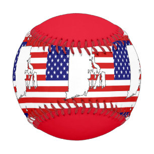 BALLE DE BASEBALL ÎLE DE RHODE