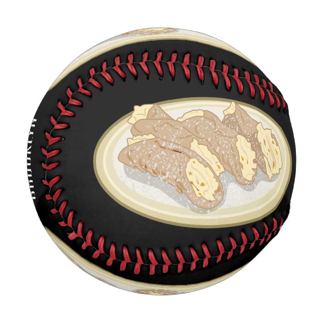 Balle De Baseball Illustration de Cannoli (Devant Gauche)