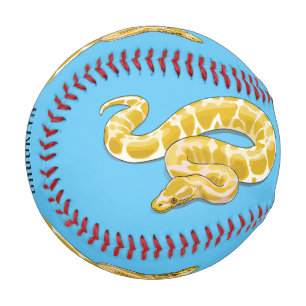 Balle De Baseball Illustration du serpent python birman