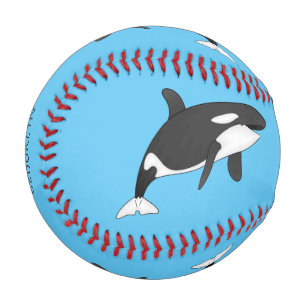 Balle De Baseball Illustration d'une baleine tueuse