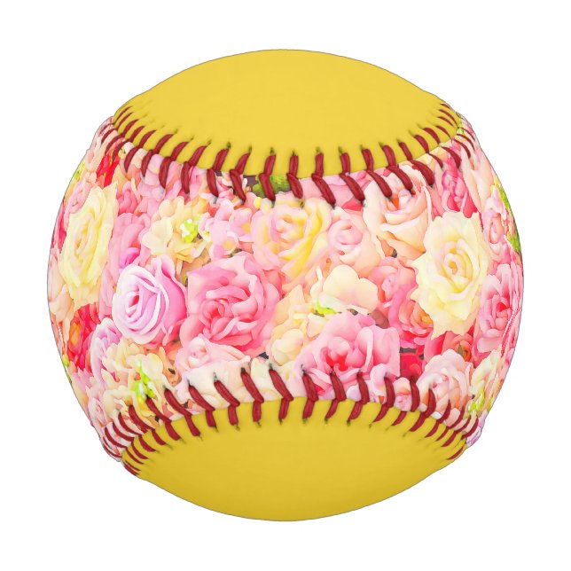 Balle De Baseball Jardin rose (Devant)