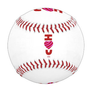 Balle De Baseball Je T'Aime Baseball