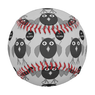 Balle De Baseball Jeu d'Halloween déplaisant Owl Baseball