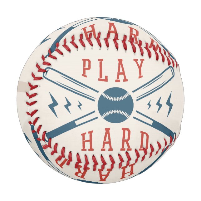 Balle De Baseball Jouer dur (Devant Gauche)