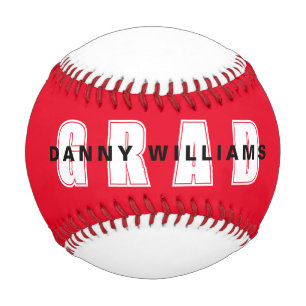 Balle De Baseball Joueur de baseball rouge et blanc #