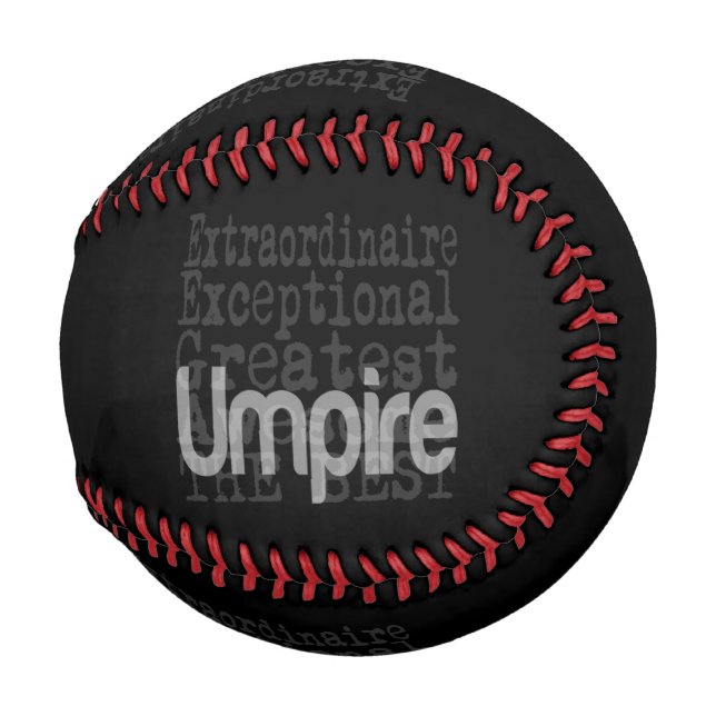 Balle De Baseball Juge Extraordinaire (Devant Droite)