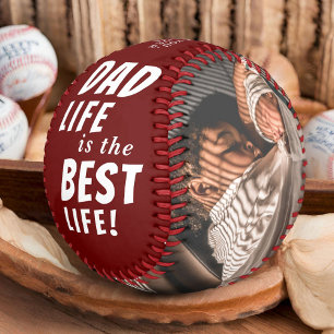 Balle De Baseball La vie de papa est la meilleure vie 2 Photos Fête 