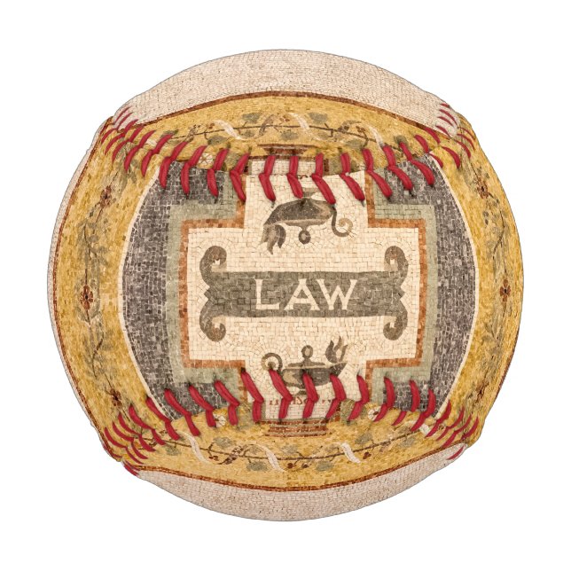 Balle De Baseball Law in the Library du Congrès (Dos)