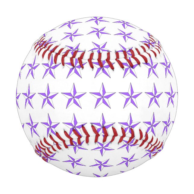Balle De Baseball Le blanc pourpre tient le premier rôle le (Devant)