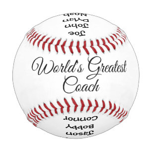 Balle De Baseball Le plus grand entraîneur du monde de baseball per