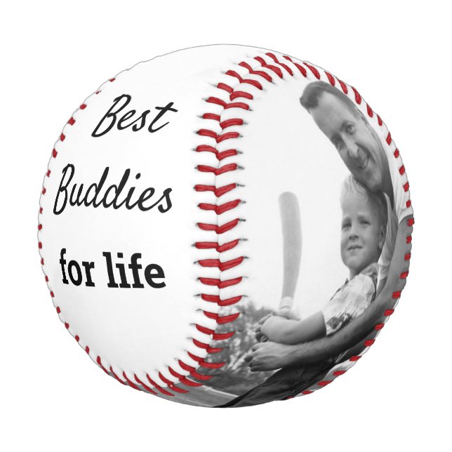 Balle De Baseball Les meilleurs copains de baseball père et fils per (Angle)