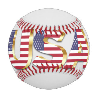 Balle De Baseball Lettres usa de baseball