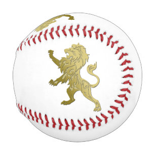 Balle De Baseball Lion Royal Doré