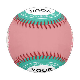 Balle De Baseball Logo de l'entreprise personnalisée et baseball de 
