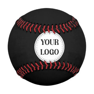 Balle De Baseball Logo de marque noire   Entreprise