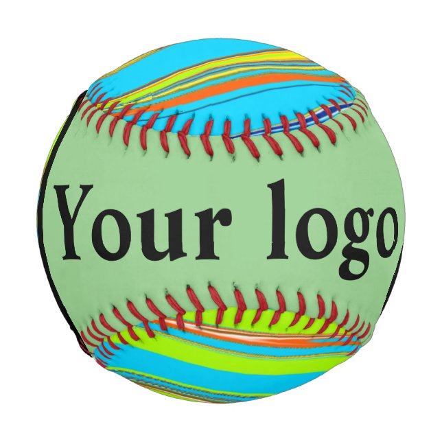 Balle De Baseball Logo personnalisé simple et élégant ici société (Devant)