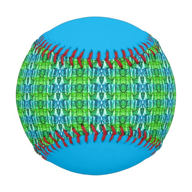 Balle De Baseball Machine de Pitch Vert Bleu 4David (Devant)