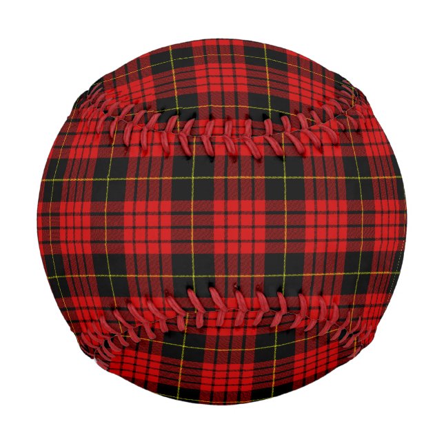Balle De Baseball MacQueen Tartan (Devant)