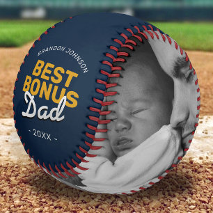 Balle De Baseball Meilleur Bonus Papa Keepsaké Baseball