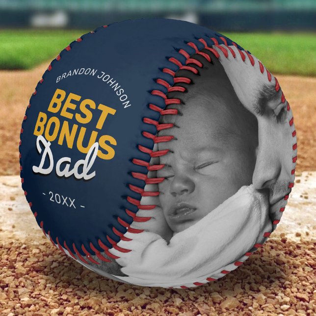 Balle De Baseball Meilleur Bonus Papa Keepsaké Baseball (Créateur téléchargé)