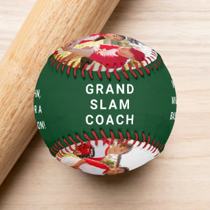 Balle De Baseball Meilleur Coach photo vert