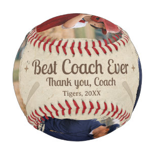 Balle De Baseball Meilleur Entraîneur de Tous les Temps 2 Cadeau de