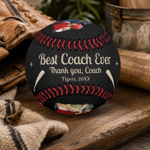 Balle De Baseball Meilleur entraîneur jamais 2 Photo Cadeau d'entraî