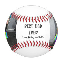 Meilleur Papa Jamais Photo Baseball