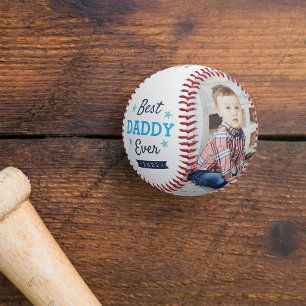 Balle De Baseball Meilleur papa jamais Photo Fête des pères