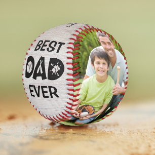 Balle De Baseball Meilleur Papa Jamais Russe Baseball Nom photo Pers