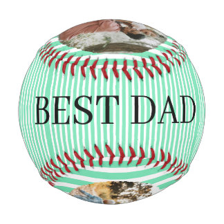 Balle De Baseball Meilleur papa personnalisé 3 photo