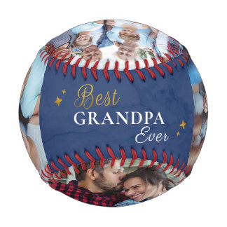 Balle De Baseball Meilleure Fête des pères de photos de famille de g